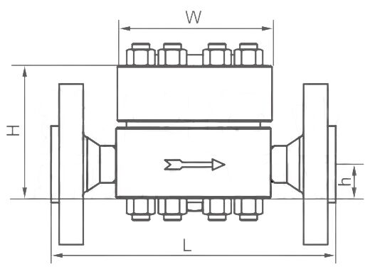 ASTM A182 F304 Thermodynamic Steam Trap Structural Diagram