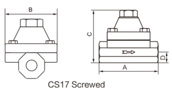 Bimetallic Steam Trap Structural diagram