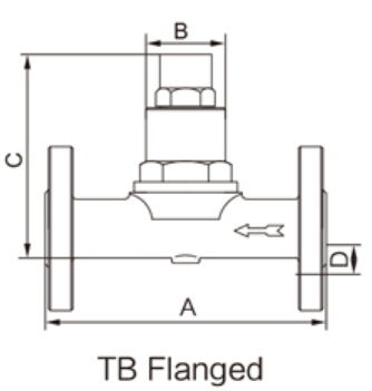 Carbon Steel Bimetallic Steam Trap Structural Diagram