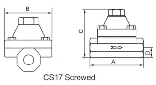 Bimetallic Steam Trap Structural diagram
