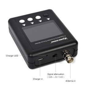 Rechargeable Amateur Radio Frequency Counter SF-401plus