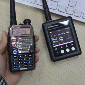 Rechargeable Amateur Radio Frequency Counter SF-401plus