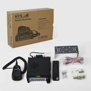 Dual Band Mobile Vehicle Radio, Large Screen TC-MAUV33