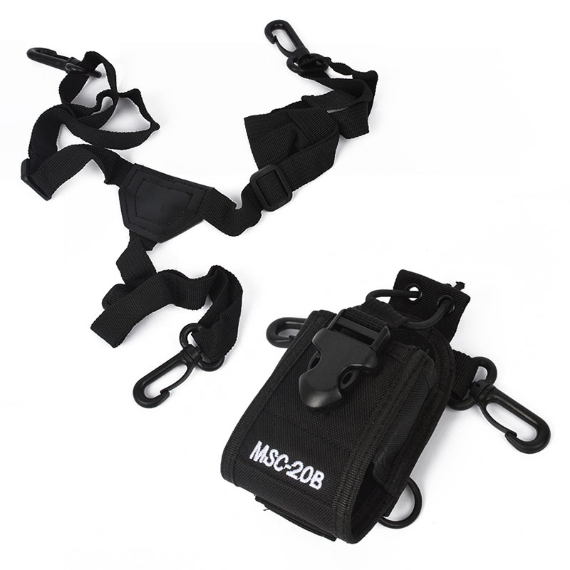 Mufti-Functional Nylon Two Way Radio Case Bag MSC-20B