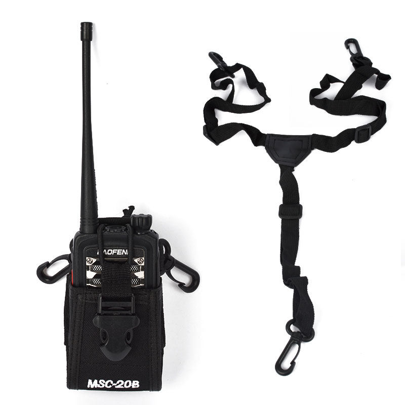 MSC-20B Multi-function Radio Case Holder for Handheld Walkie Talkie - Any  Radios