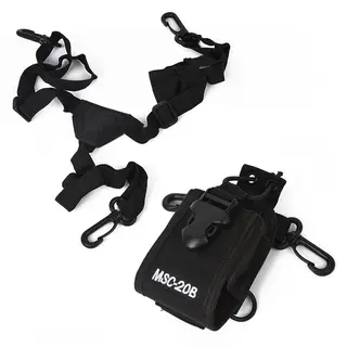 Mufti-Functional Nylon Two Way Radio Case Bag MSC-20B