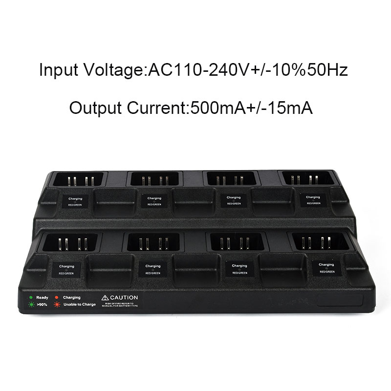 Multiple 8 Units Li-ion Battery Desk Charger CP328-8