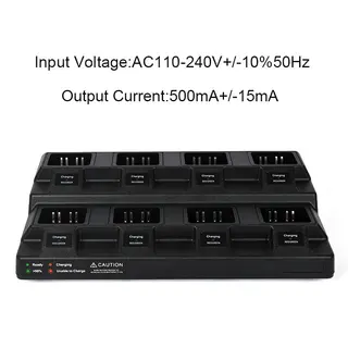 Multiple 8 Units Li-ion Battery Desk Charger CP328-8