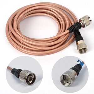 Mobile Radio BNC Male Coaxial Cable RG142