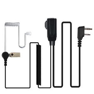 Rubber Single Walkie Talkie Earphone TC-614