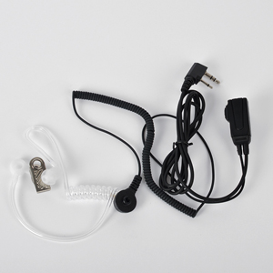 Rubber Single Walkie Talkie Earphone TC-614