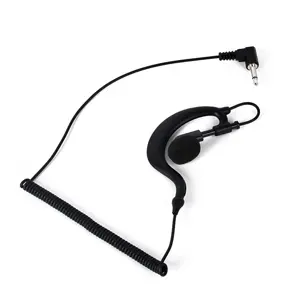Rubber Listen Only Two Way Radio Headset TC-617