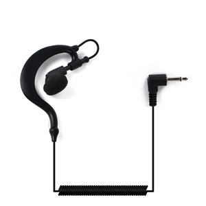 Rubber Listen Only Two Way Radio Headset TC-617