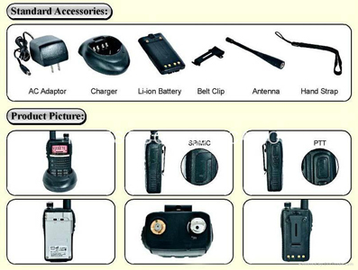 FM Dual Band Two Way Radio TC-6100PLUS