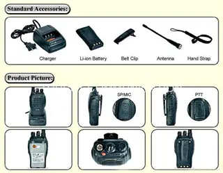Whisper Long Range Walkie Talkie TC-666
