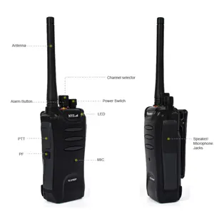 Mini Long Range Digital DPMR Walkie Talkie TC-216DP