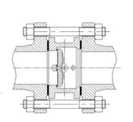 Connection of valves