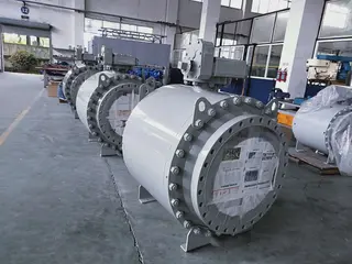 Batch of 24-Inch 150 LB Forged Steel Ball Valves Will Be Shipped