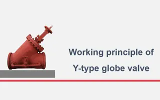Working Principle of Y-type Globe Valve