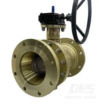 ASTM B148 C95800 Ball Valve, 2PC, 8 x 6 IN, CL150, API 6D