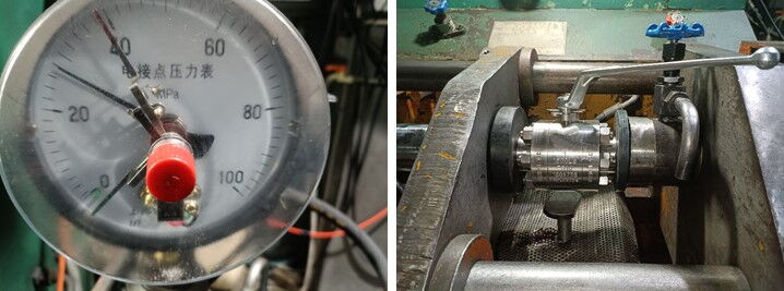 Pressure Testing for Ball Valve