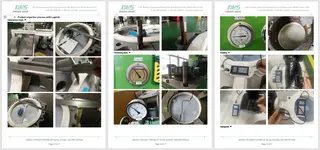 Fluorine Lined Ball Valve Inspection Report 