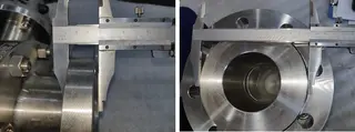 Trunnion Ball Valve dimension checking