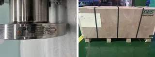 Trunnion Ball Valve nameplate and packing