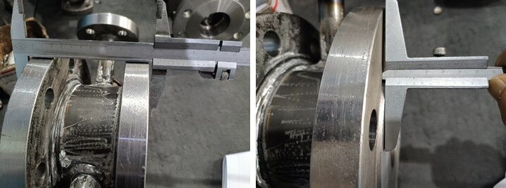 Dimension Checking for Butterfly Valve