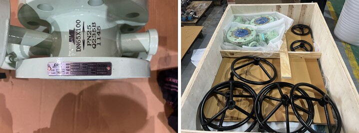Nameplate & Packing for Butterfly Valve