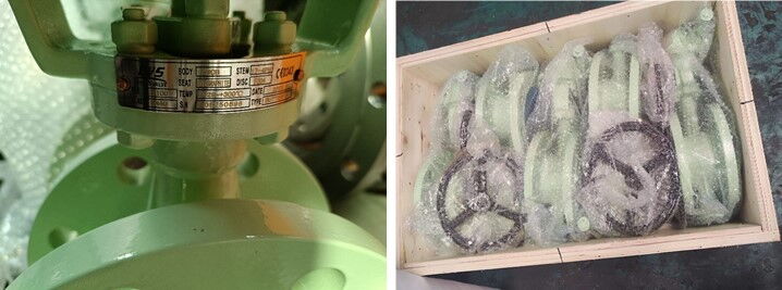Nameplate & Packing for Butterfly Valve