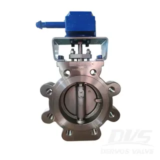 ASTM A351 CF8M Lug Butterfly Valve, 5 Inch, 150 LB, API 609