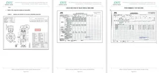 Inspection Report for Butterfly Valve