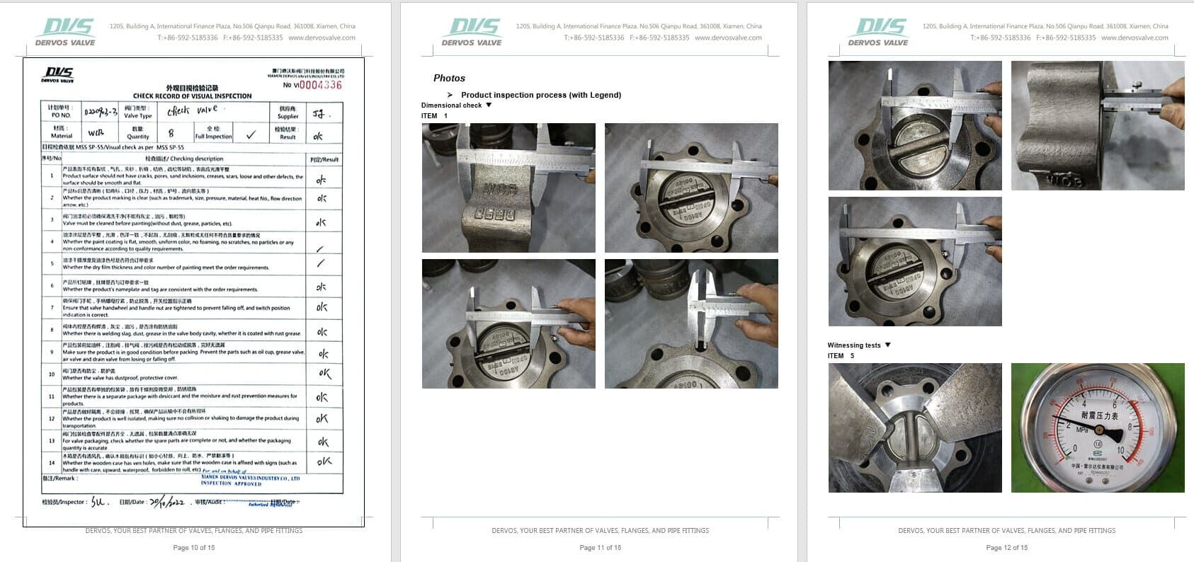 Inspection Report