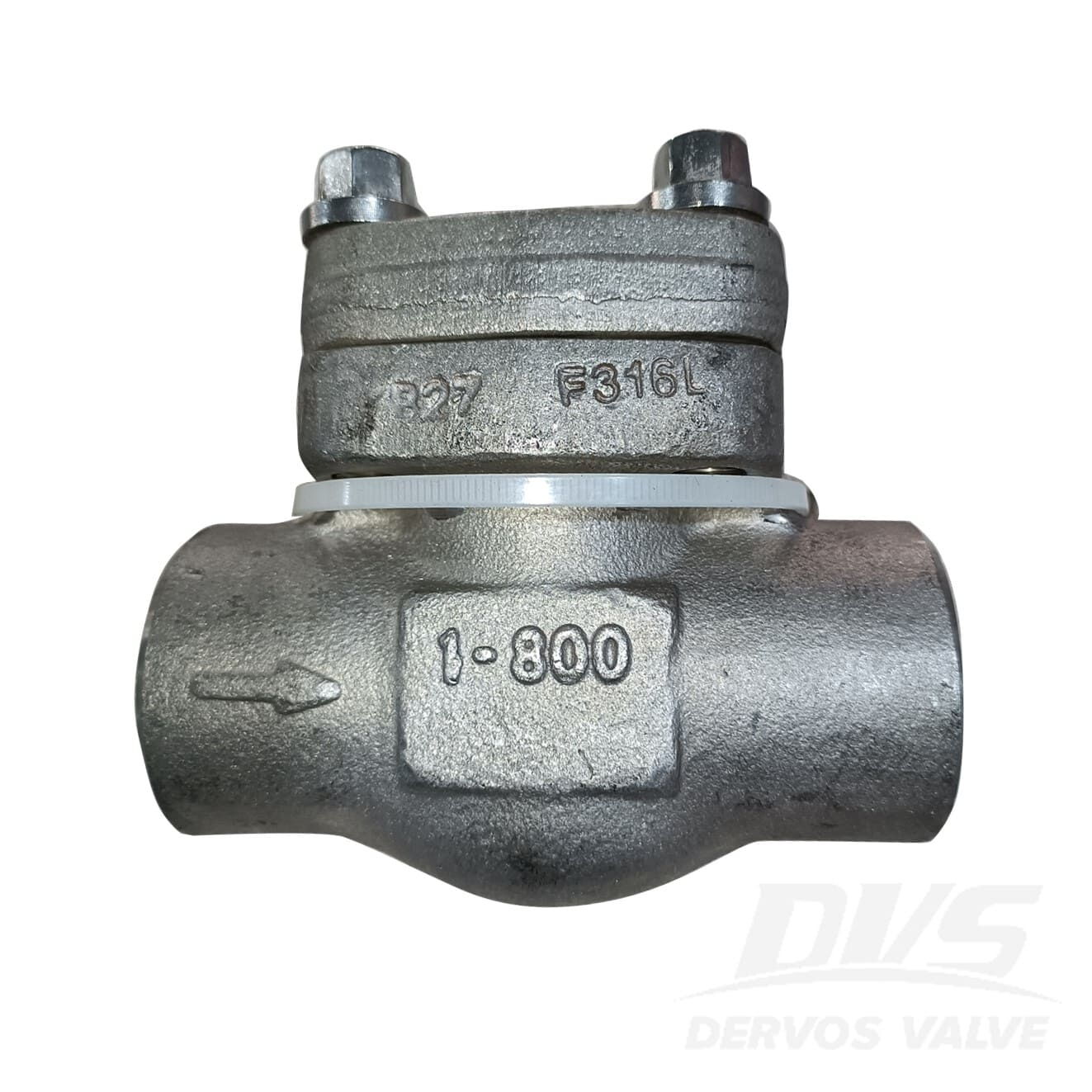 API 602 Lift Check Valve, ASTM A182 F316L, 1 Inch, 800 LB