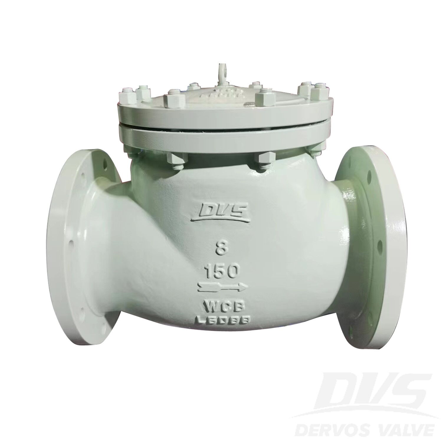 ASTM A216 WCB Swing Check Valves, API 6D, 8 IN, 150 LB, RF