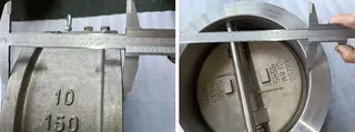 Dimension Checking for Check Valve