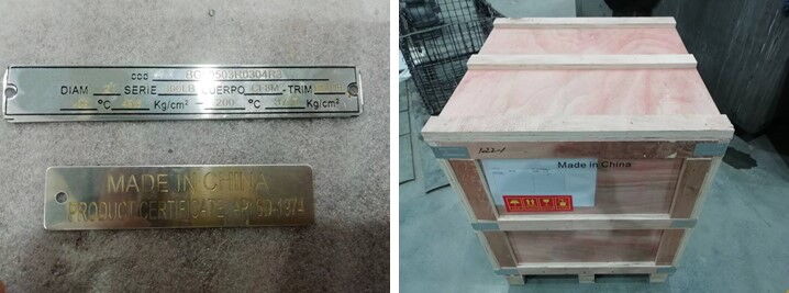 Nameplate & Packing