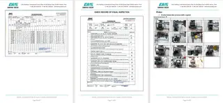 Inspection Report for Gate Valve
