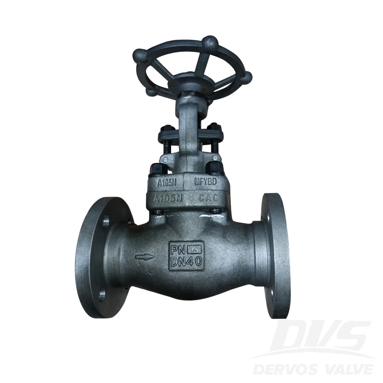 API 602 Forged Steel Globe Valves, A105N, DN40, PN6, OS&Y