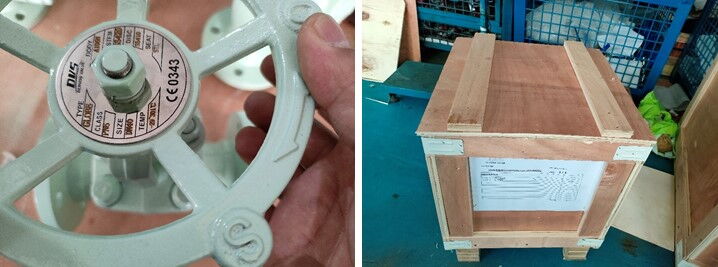 Nameplate & Packing for Globe Valve