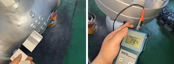 Painting for Globe Valve