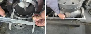Dimension Checking for Globe Valve
