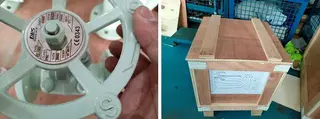Nameplate & Packing for Globe Valve