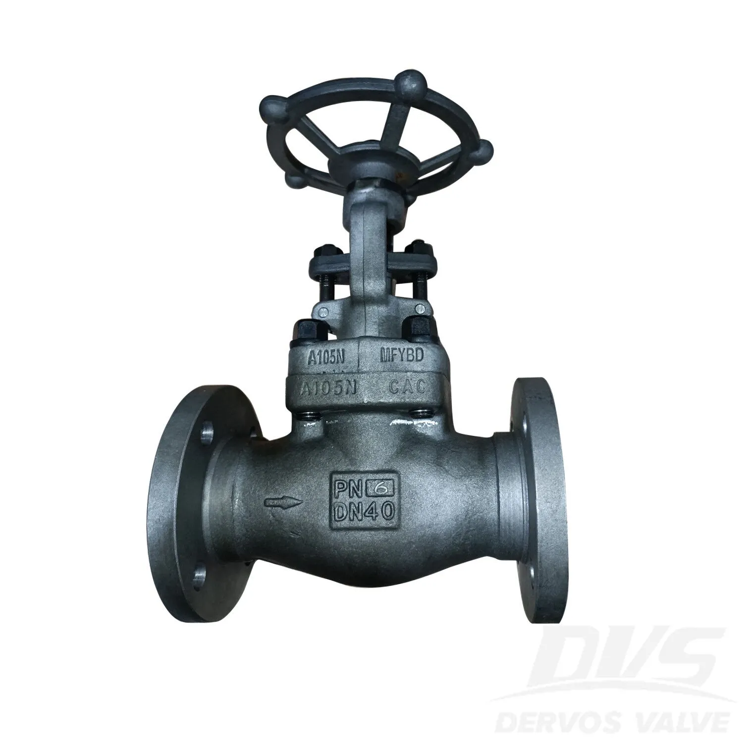 API 602 Forged Steel Globe Valves, A105N, DN40, PN6, OS&Y