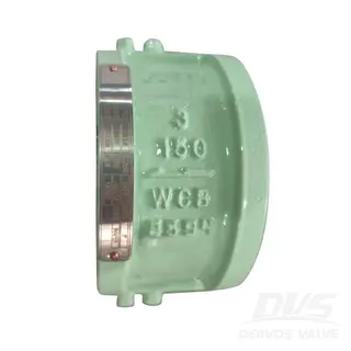 API 594 Dual Plate Check Valve, 3 IN, 150 LB, ASTM A216 WCB
