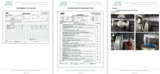 Inspection Report for Globe Valve