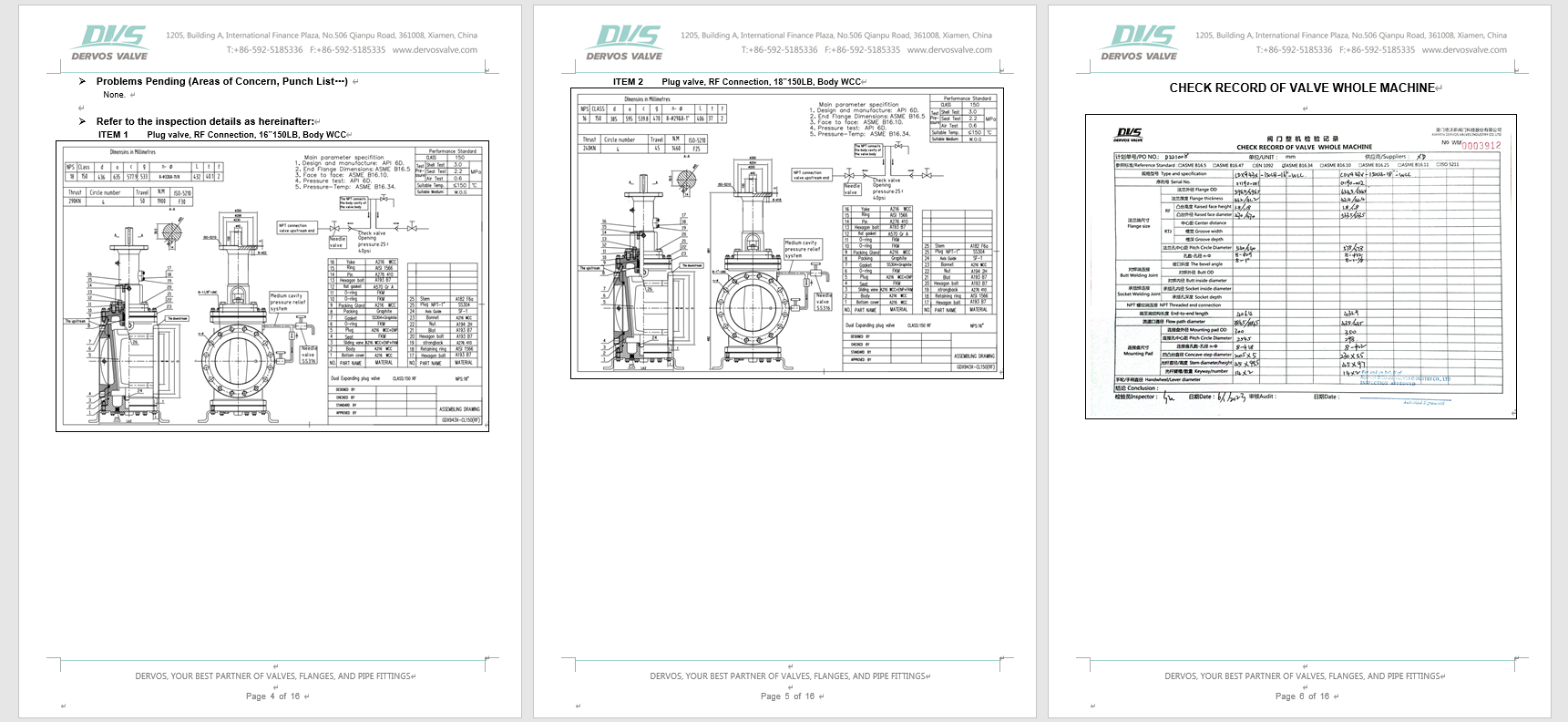 Inspection Report