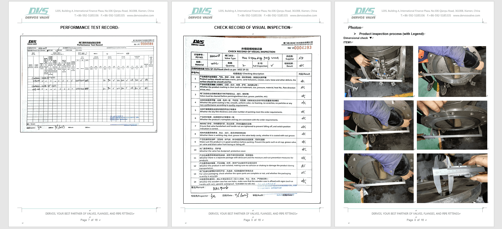 Inspection Report