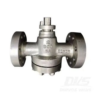 ASTM A995 5A Lubricated Plug Valve, 2 Inch, 900 LB, API 6D